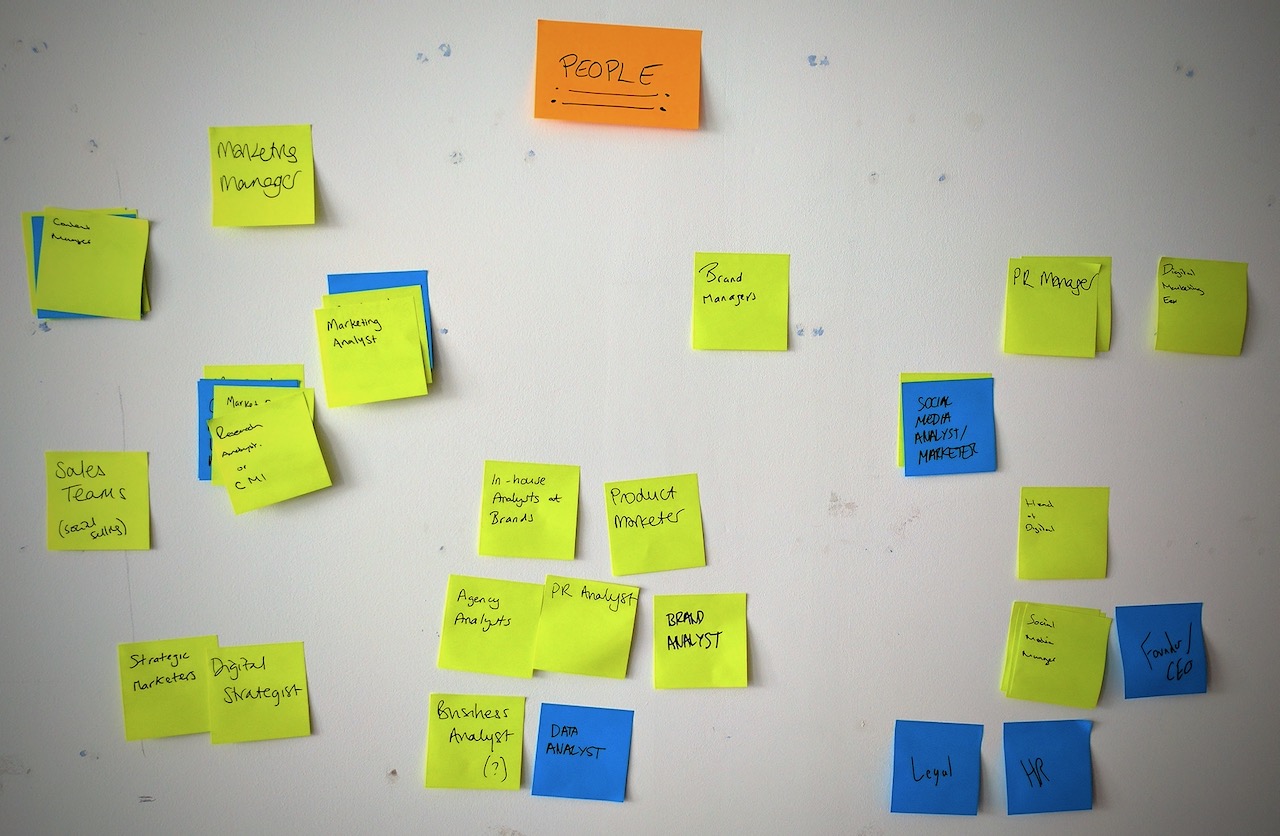 Introducing User Research into content marketing, Brandwatch poster