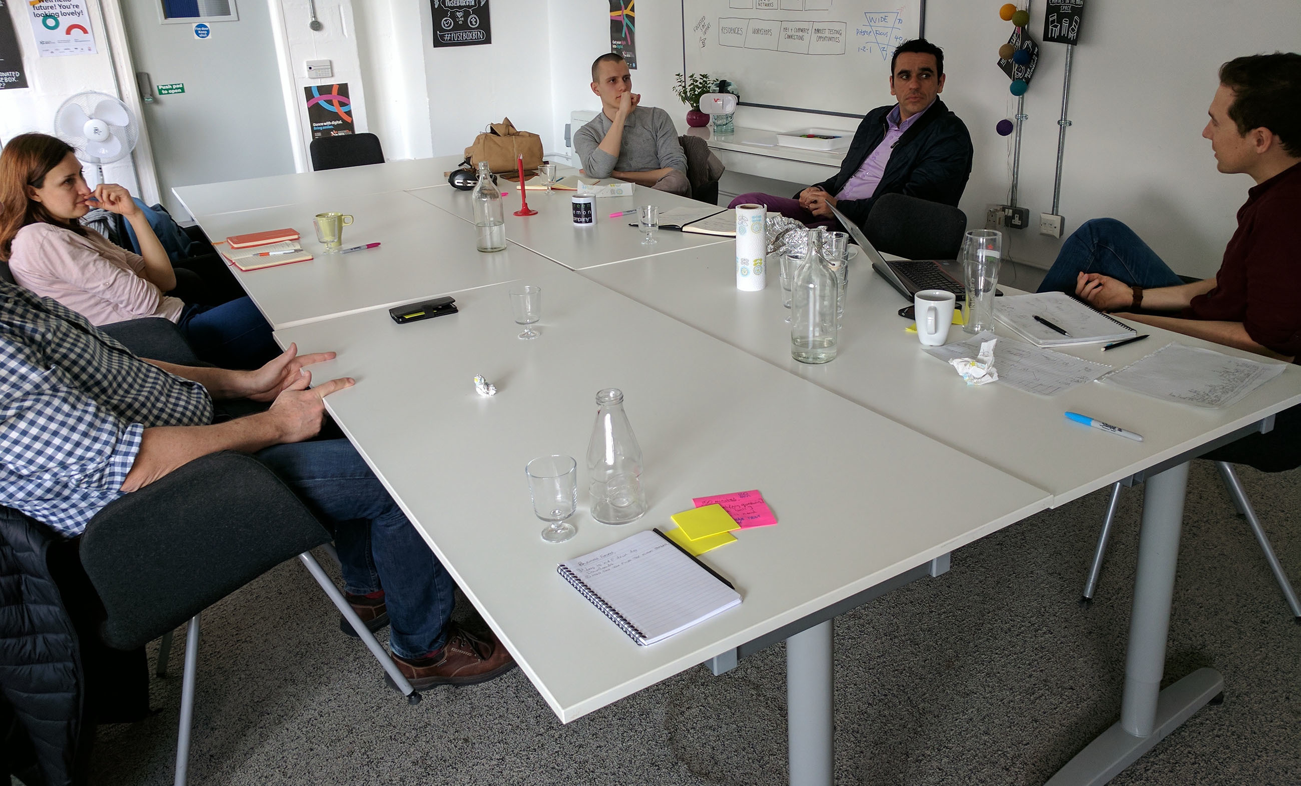 Mastermind session with Founders at Digital Catapult Brighton