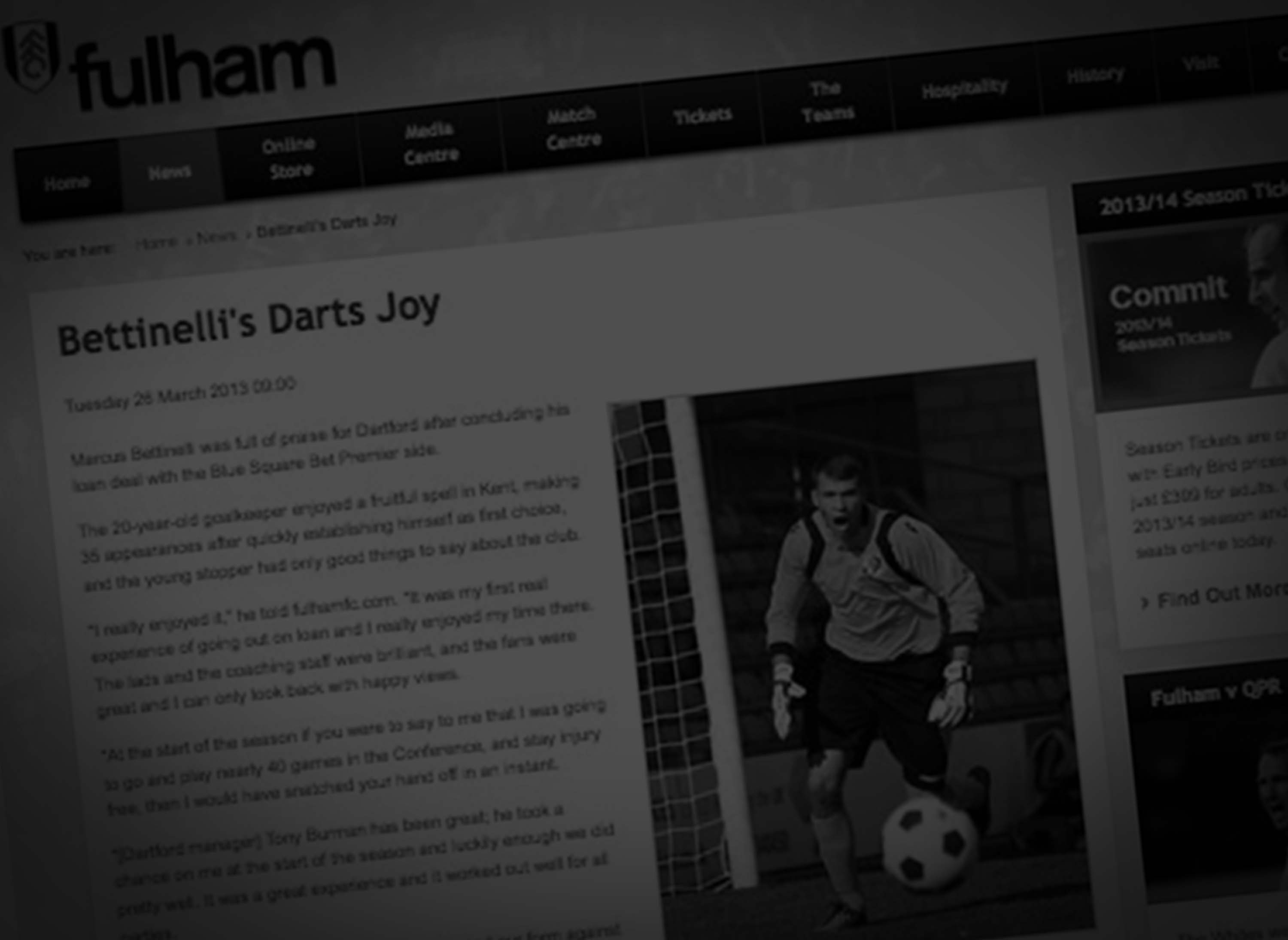 Fulham FC poster